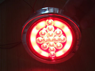 Yuvarlak Römork Kamyon Işık 24 V Yanıp Sönen Parlaklık Kamyon için LED Işaretleyici Lambalar